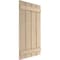 Ekena Millwork Rustic Four Board Spaced Board-n-Batten Sandblasted Faux Wood Shutters, 23 1/2W x 44H, PR SHUBSS23X44SDPR - alternate 5